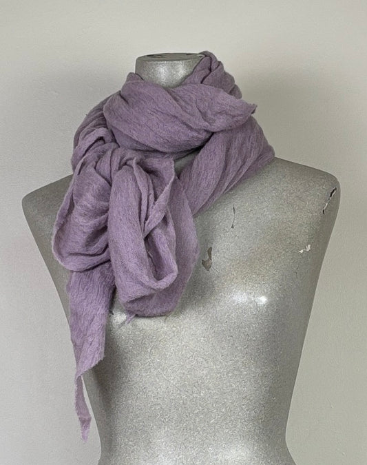 Pin 1876  ~  Cashmere Diamond Scarf - Pale Lilac