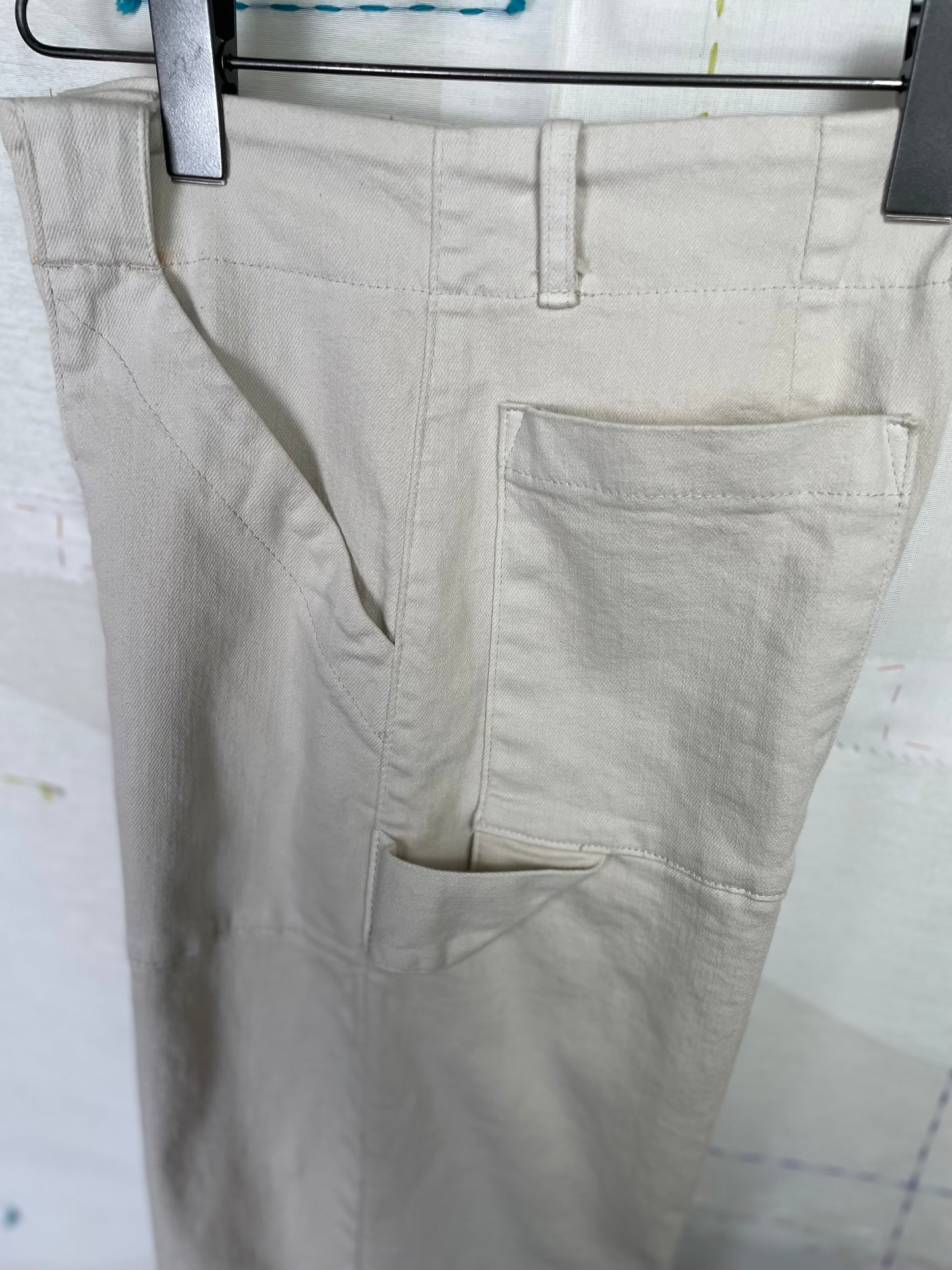 Prairie Underground   Long Carpenter Pants ~ Oyster