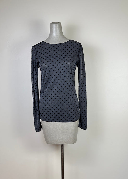 Cut Loose  ~  Pearl Edge Tee - Black