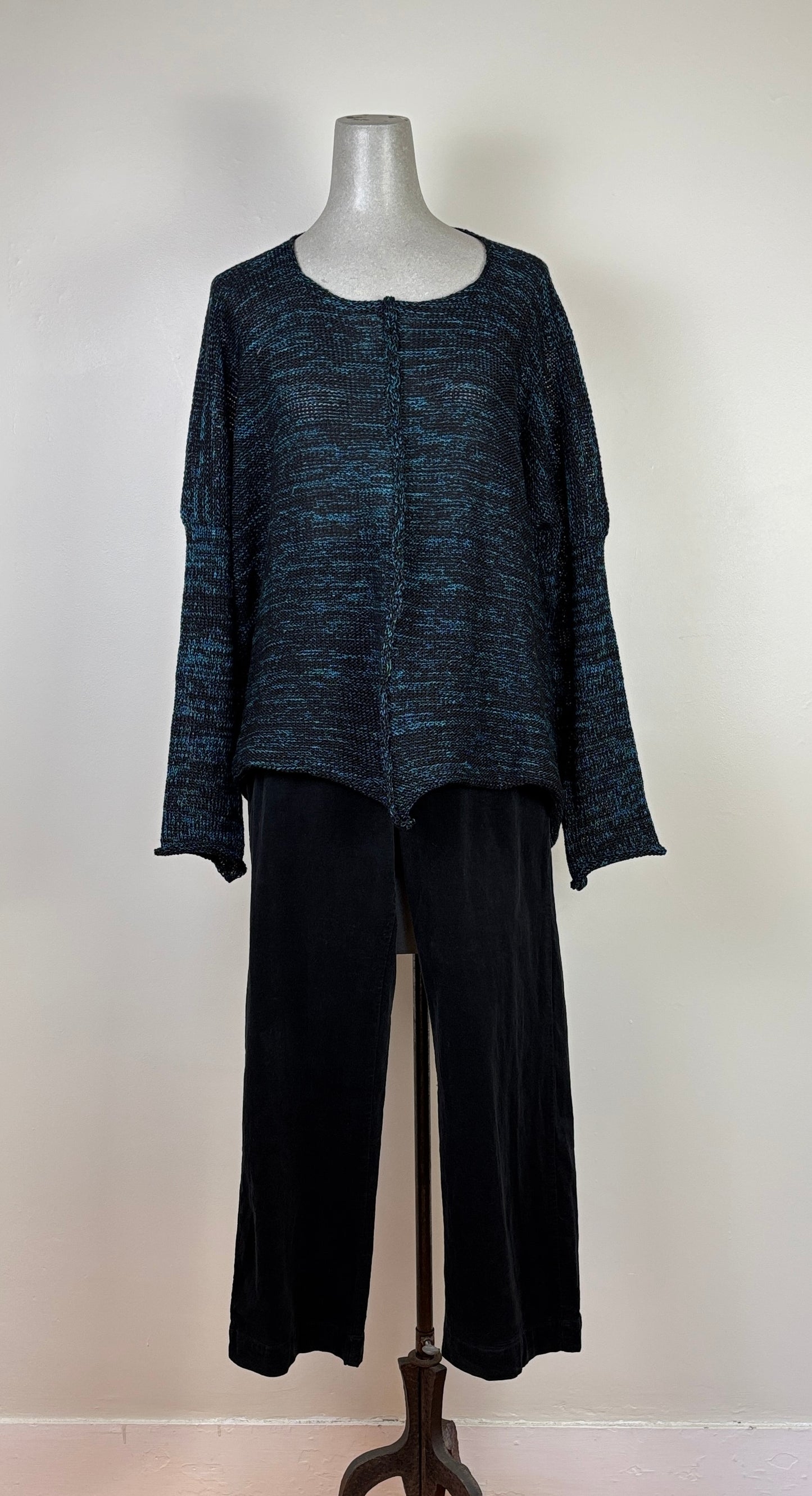 Cut Loose  ~  Button Trouser - Black