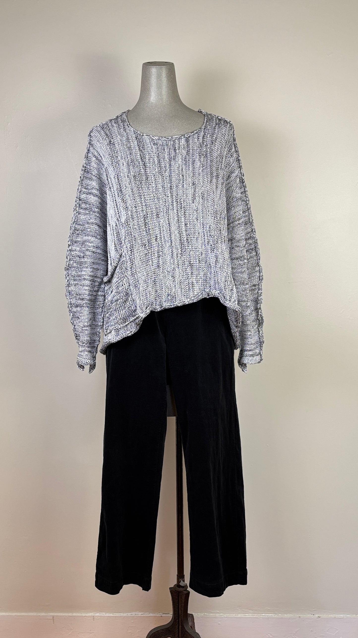 Cut Loose  ~  Button Trouser - Black