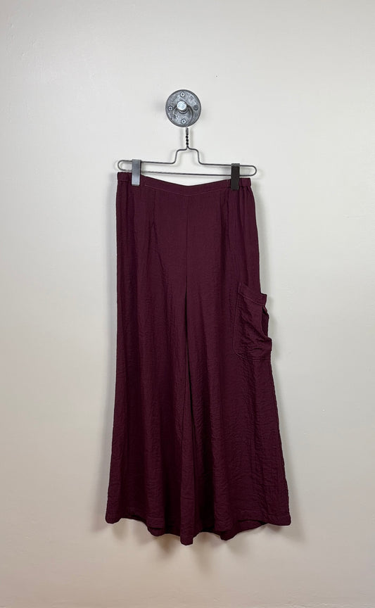 Cut Loose  ~  Wide Leg Pocket Pant - Cinnabark