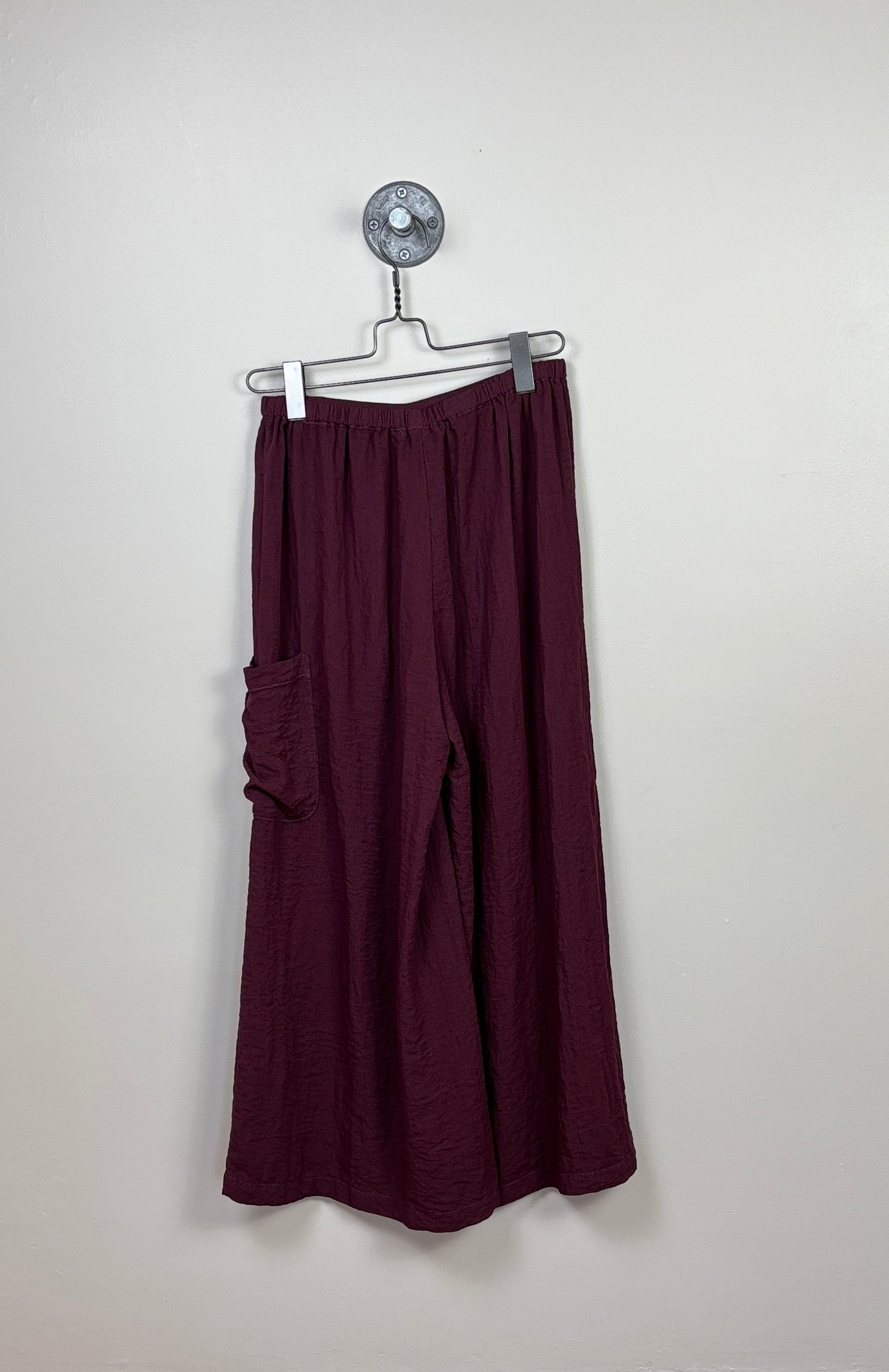 Cut Loose  ~  Wide Leg Pocket Pant - Cinnabark