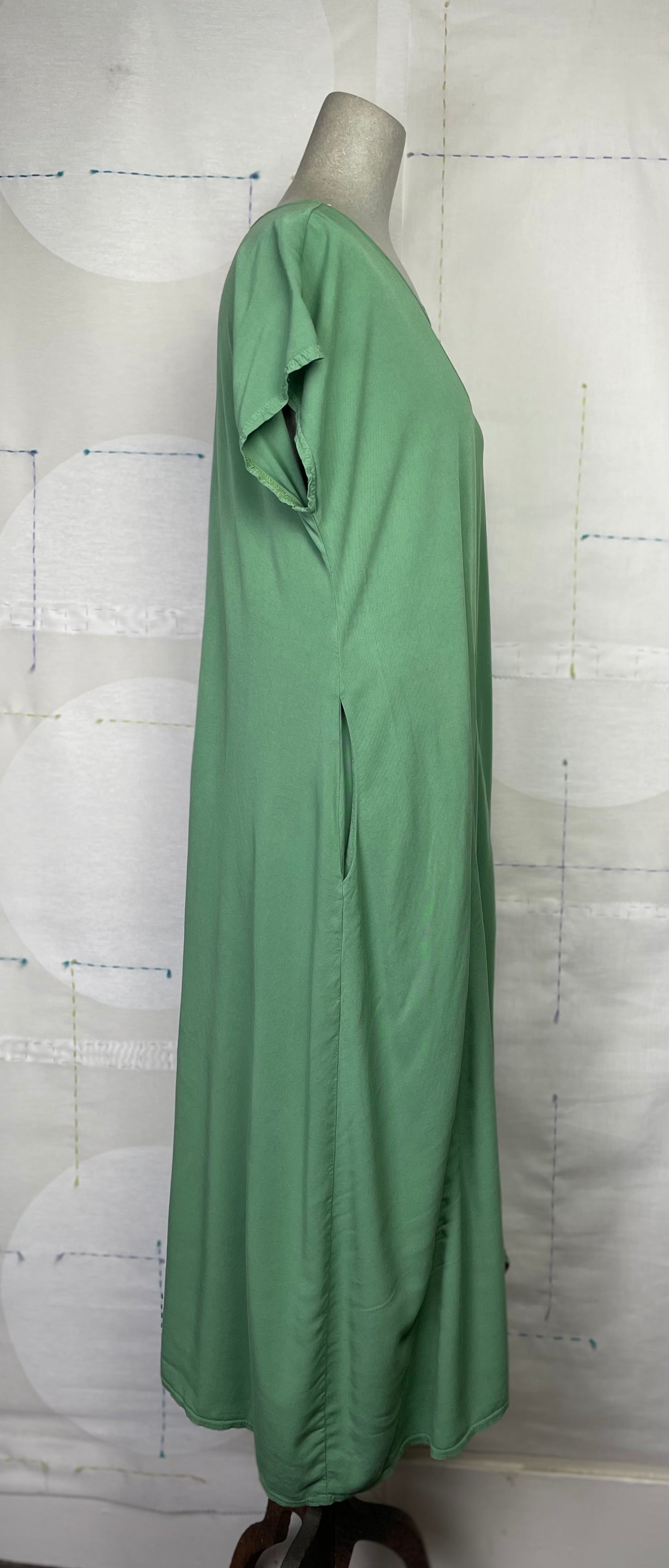 Cynthia Ashby ~ Fontana Dress-Emerald