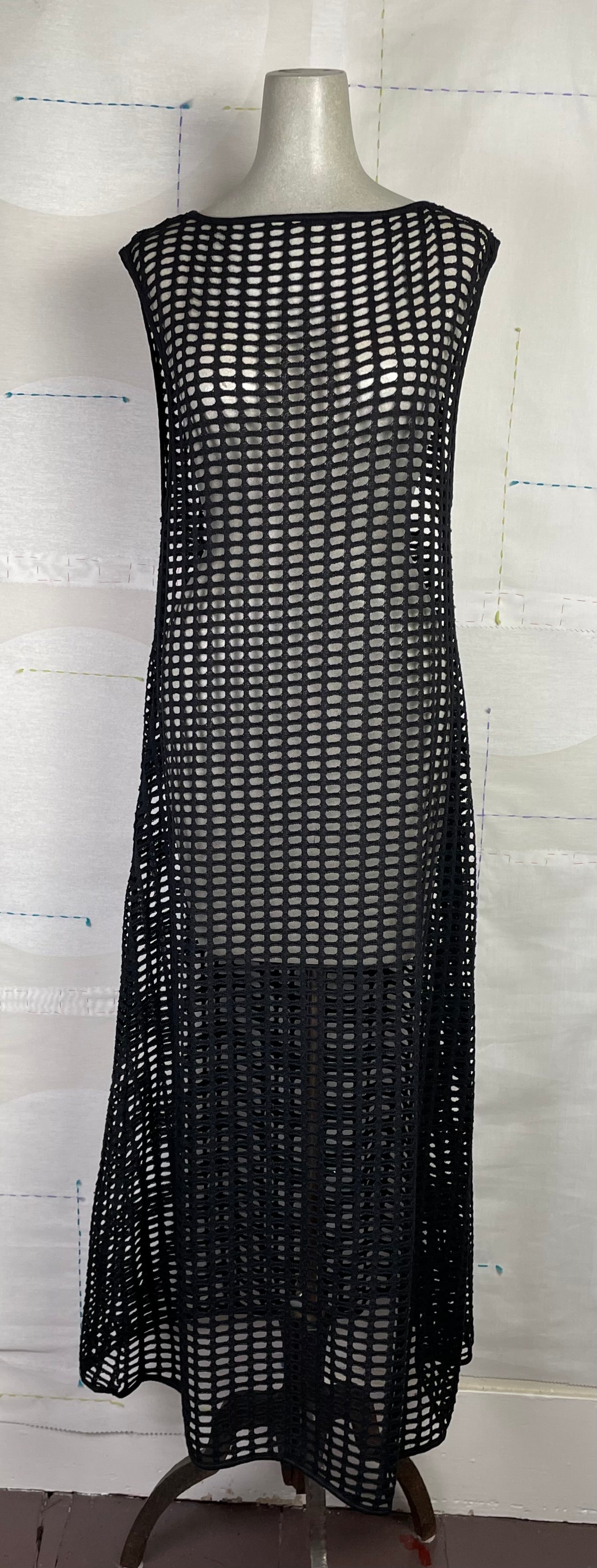 Rita Row  ~  Louis Crochet Dress - Black