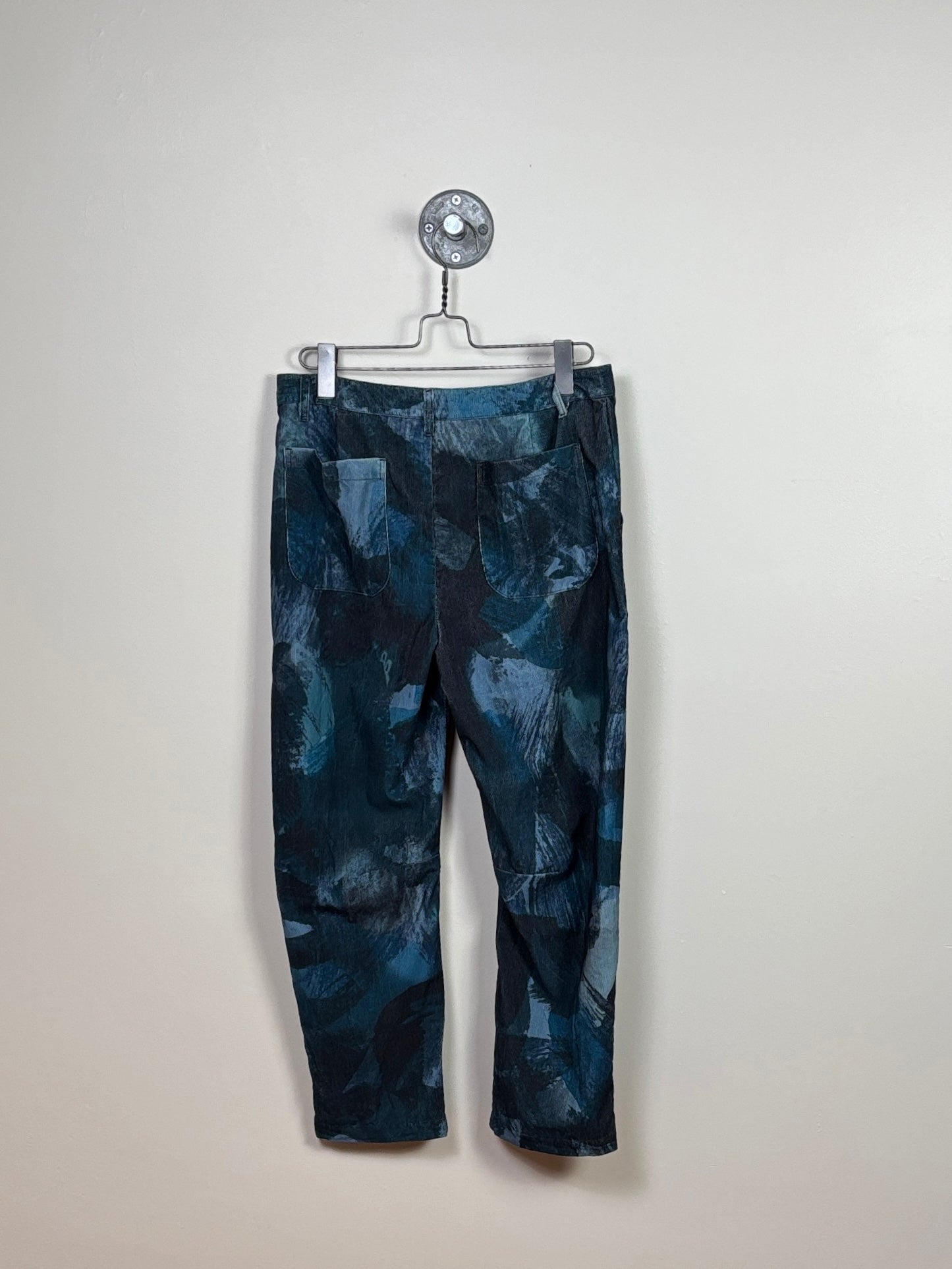 M.Patmos  ~  Anable Pant - Navy Watercolor