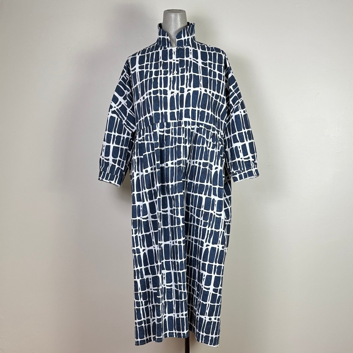 H+ Hannoh Wessel  ~  Dress Davina - Blue Check