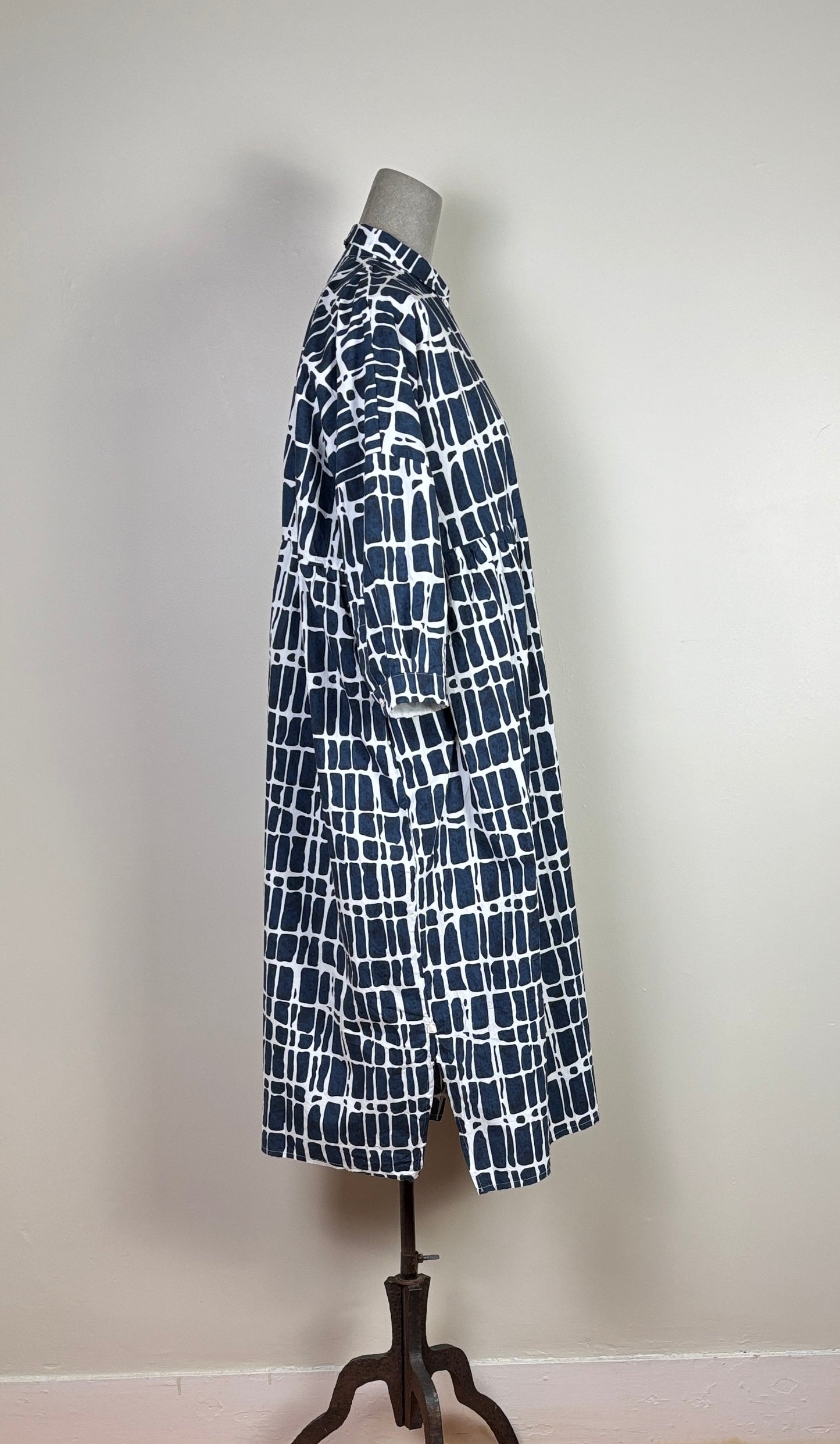 H+ Hannoh Wessel  ~  Dress Davina - Blue Check