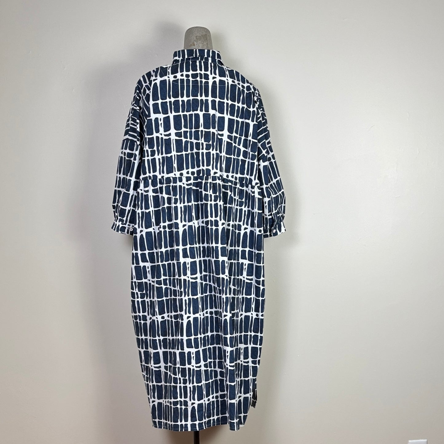 H+ Hannoh Wessel  ~  Dress Davina - Blue Check