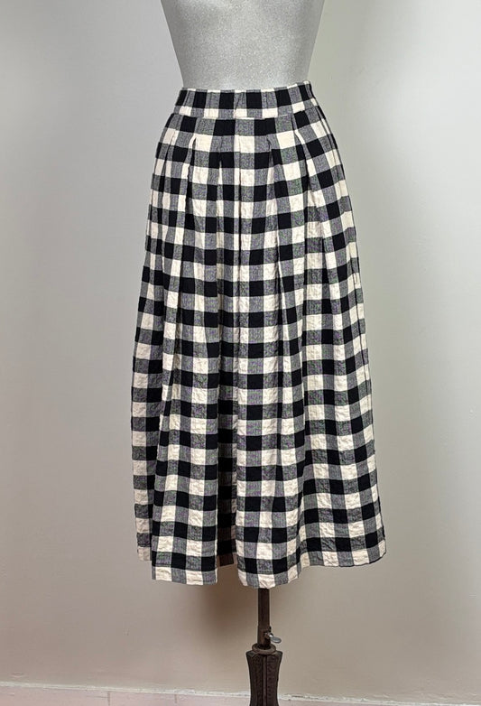 H+ Hannoh Wessel  ~  Skirt Jules - Black/White Check