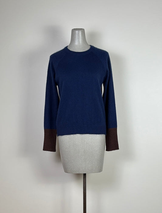 M.Patmos  ~  Brighton Pullover - Sapphire Combo