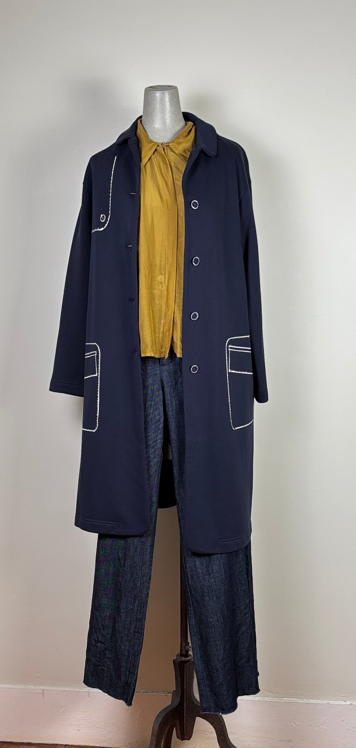 Yoshi Kondo  ~  Image Coat - Navy