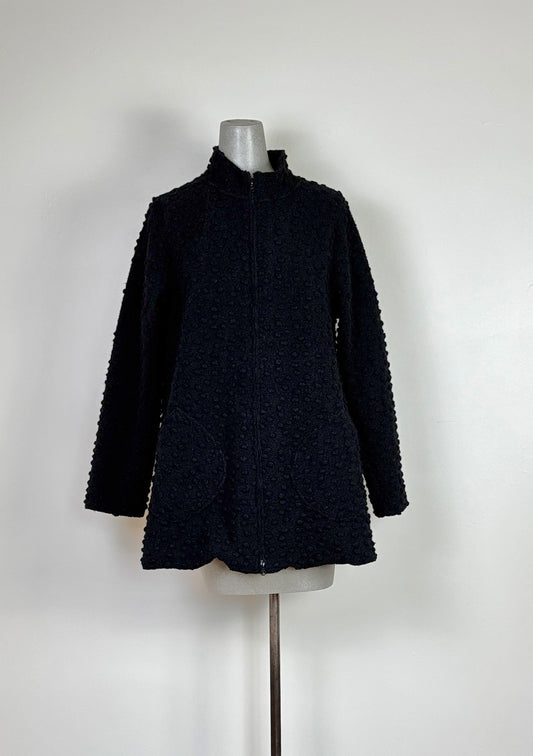 Cut Loose  ~  Zip Swing Jacket - Black