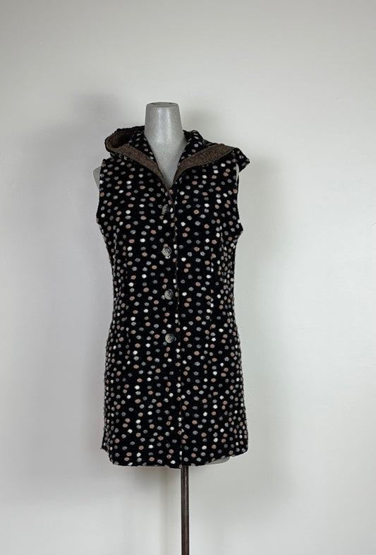 Cut Loose  ~  Hooded Vest - Multi Dots