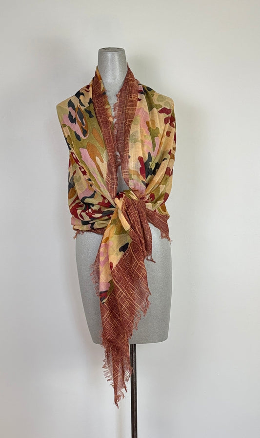 Amet & Ladoue  ~  Scarf Manon - Sesame