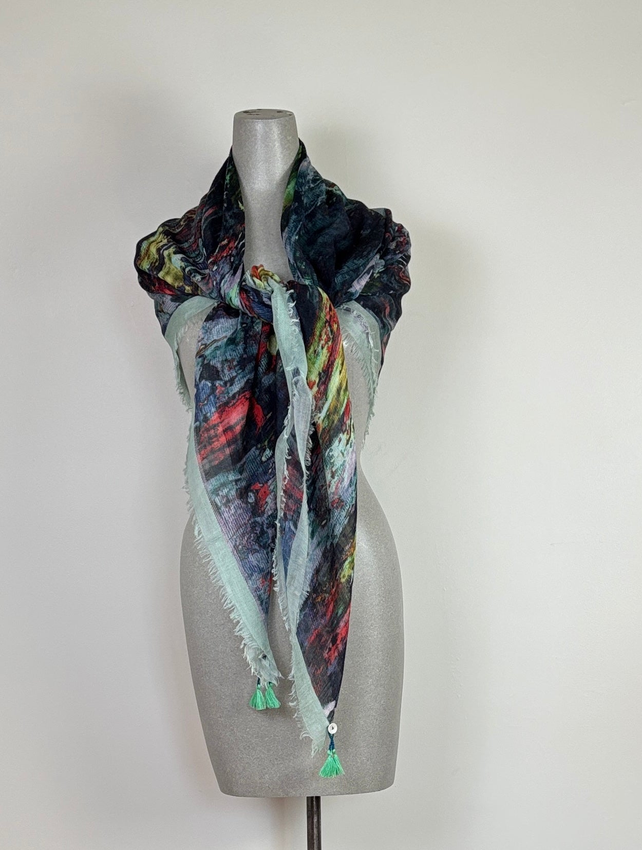 Amet & Ladoue  ~  Scarf Alodie - Blueprint