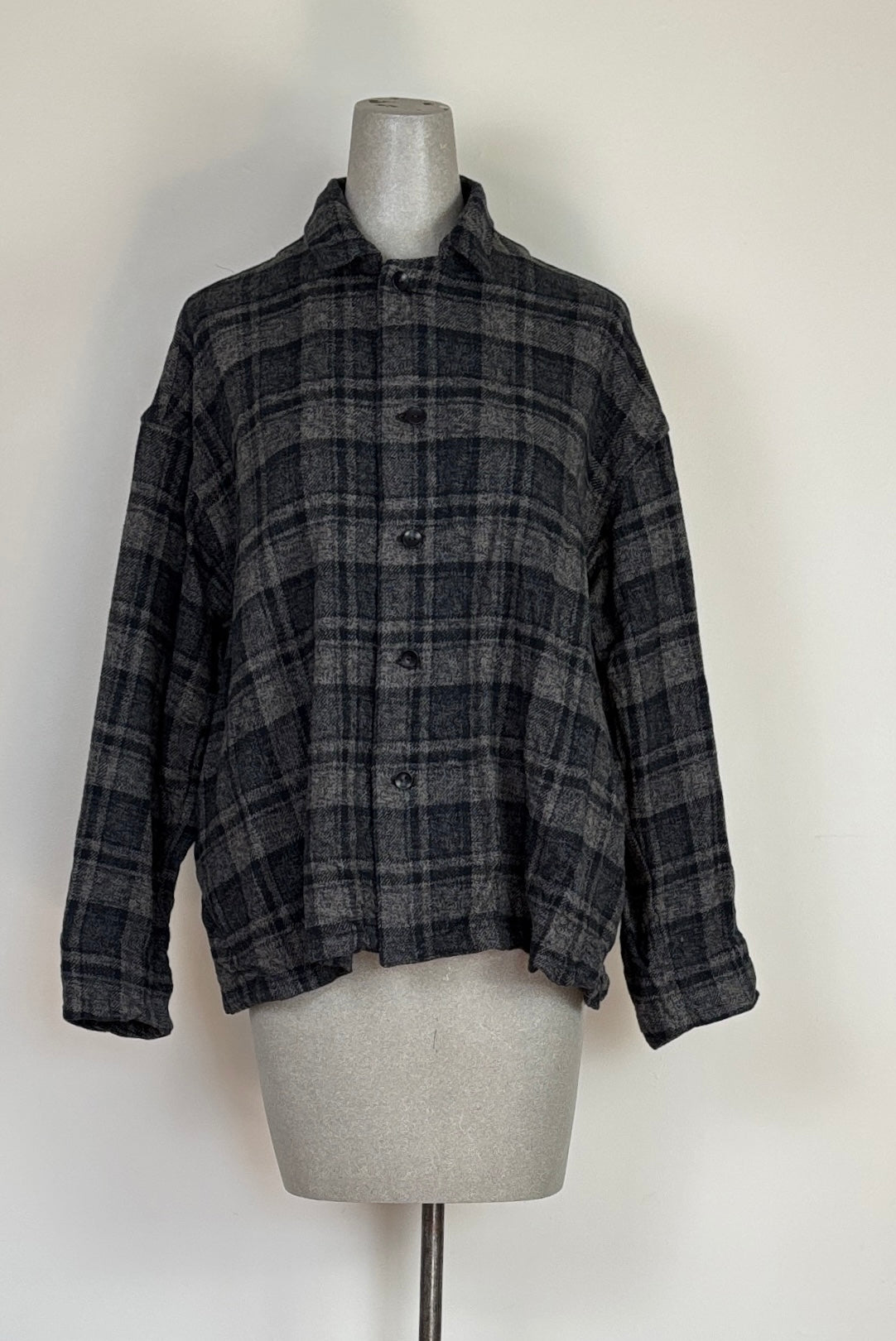 Pas de Calais  ~  Triple Low Twist Cotton Coverall - Charcoal