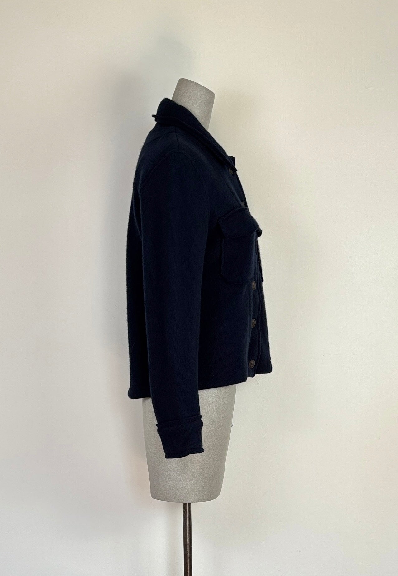 MJW  ~  Sweater Jacket - Navy