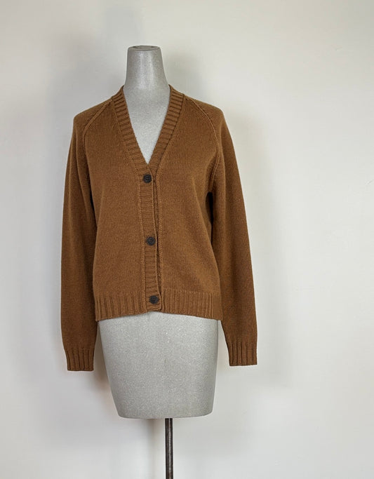 MJW  ~  Cardigan - Tobacco