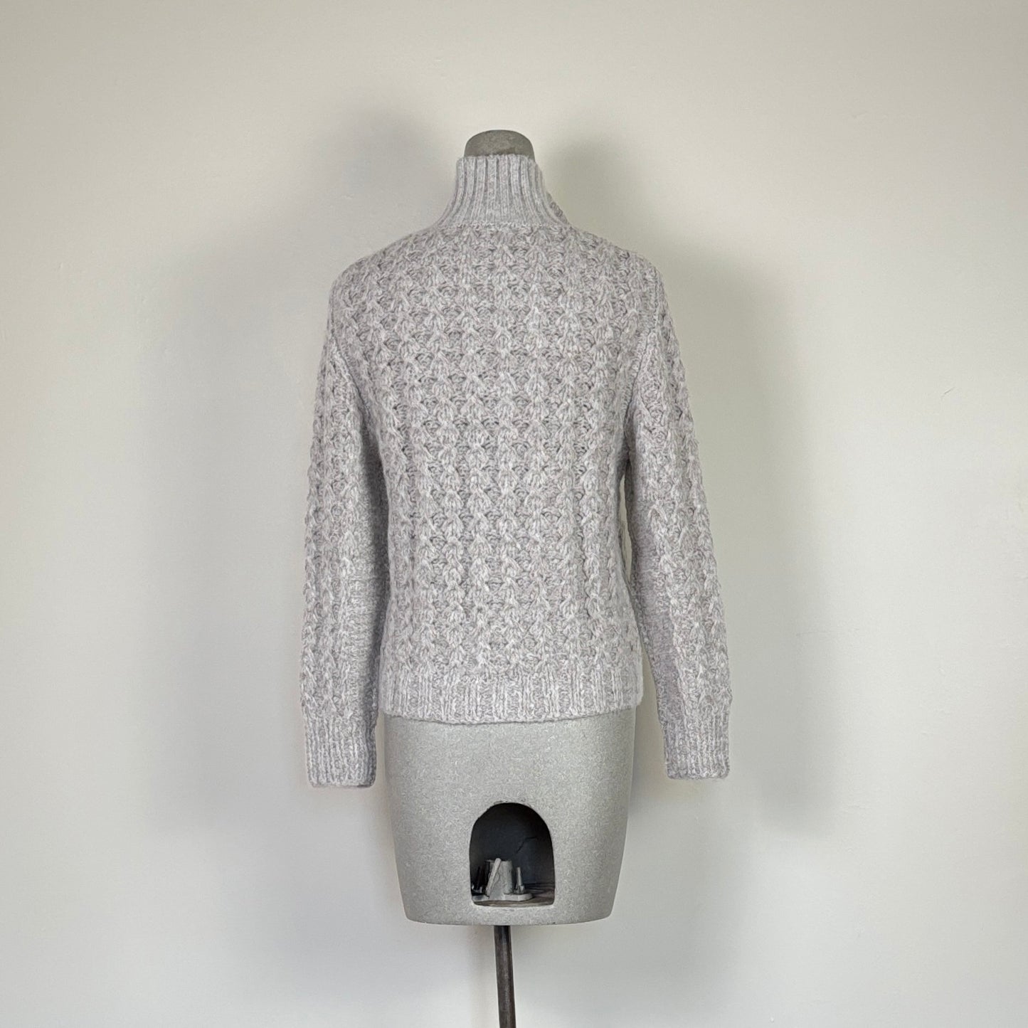M. Patmos  ~  Billie Hand-knit Cardigan - Fog