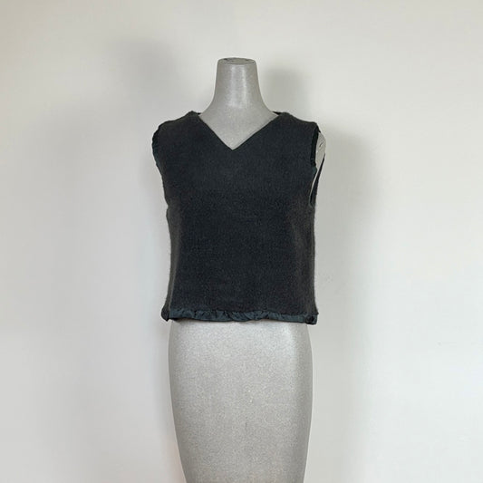 Sula  ~  Mallin Vest, Fluffy - Dark Spruce