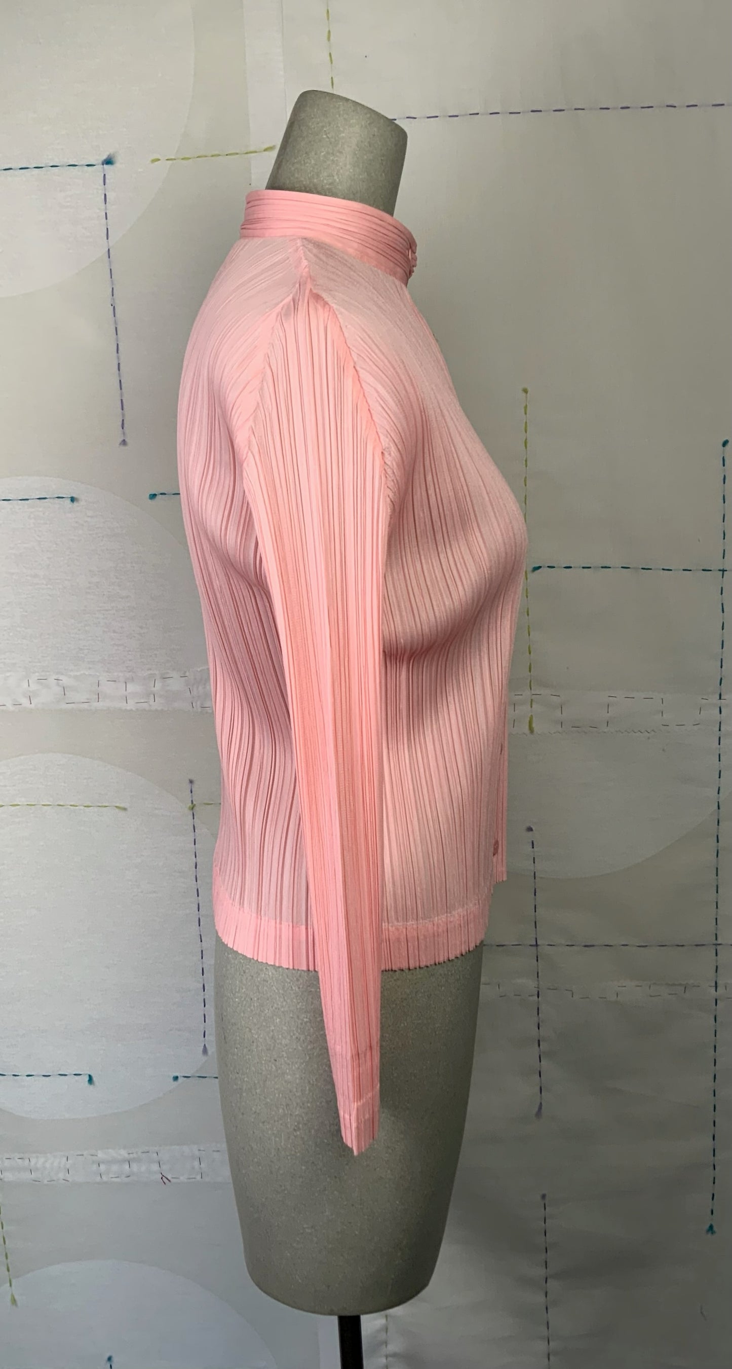 Pleats Please Issey Miyake  ~  Monthly Colors February Shirt - Light Pink 20