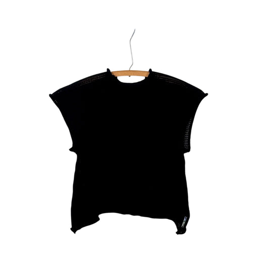 Paper Temples  ~  Raglan Vest - Black