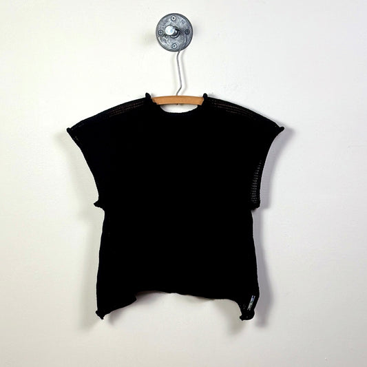 Paper Temples  ~  Raglan Vest - Black