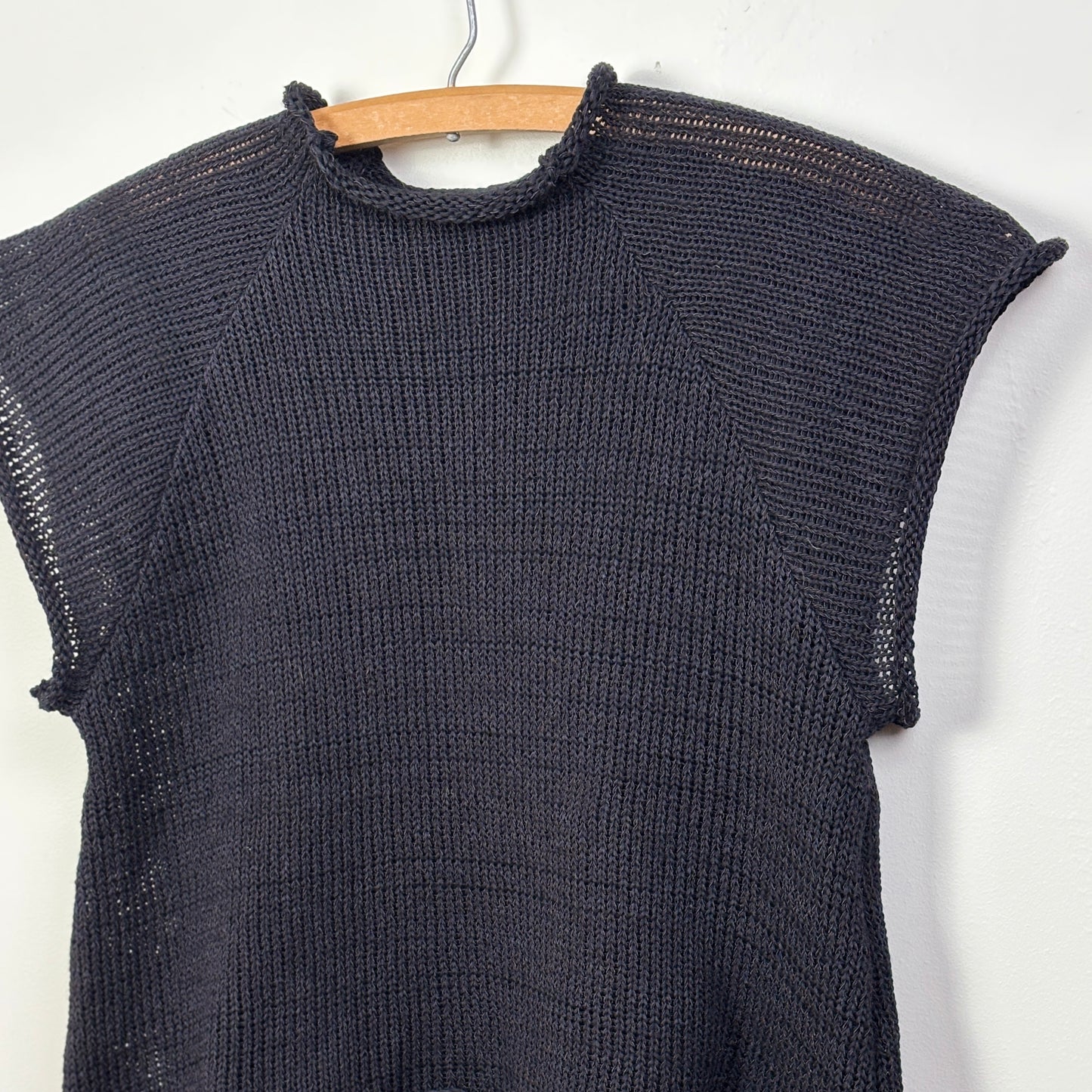 Paper Temples  ~  Raglan Vest - Black