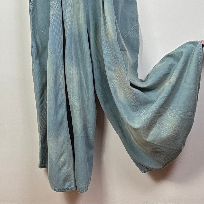 Cynthia Ashby  ~  Sister Flared Overalls - Halogen