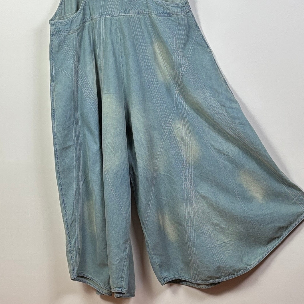 Cynthia Ashby  ~  Sister Flared Overalls - Halogen