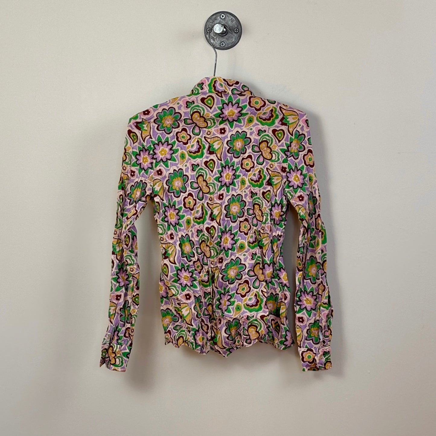 Miki Thumb  ~  Liberty Print Classic Shirt - Peace Lilac