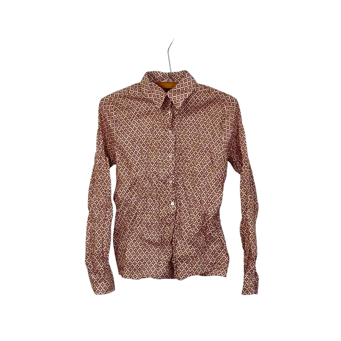 Miki Thumb  ~  Liberty Print Classic Shirt - Clover Tan