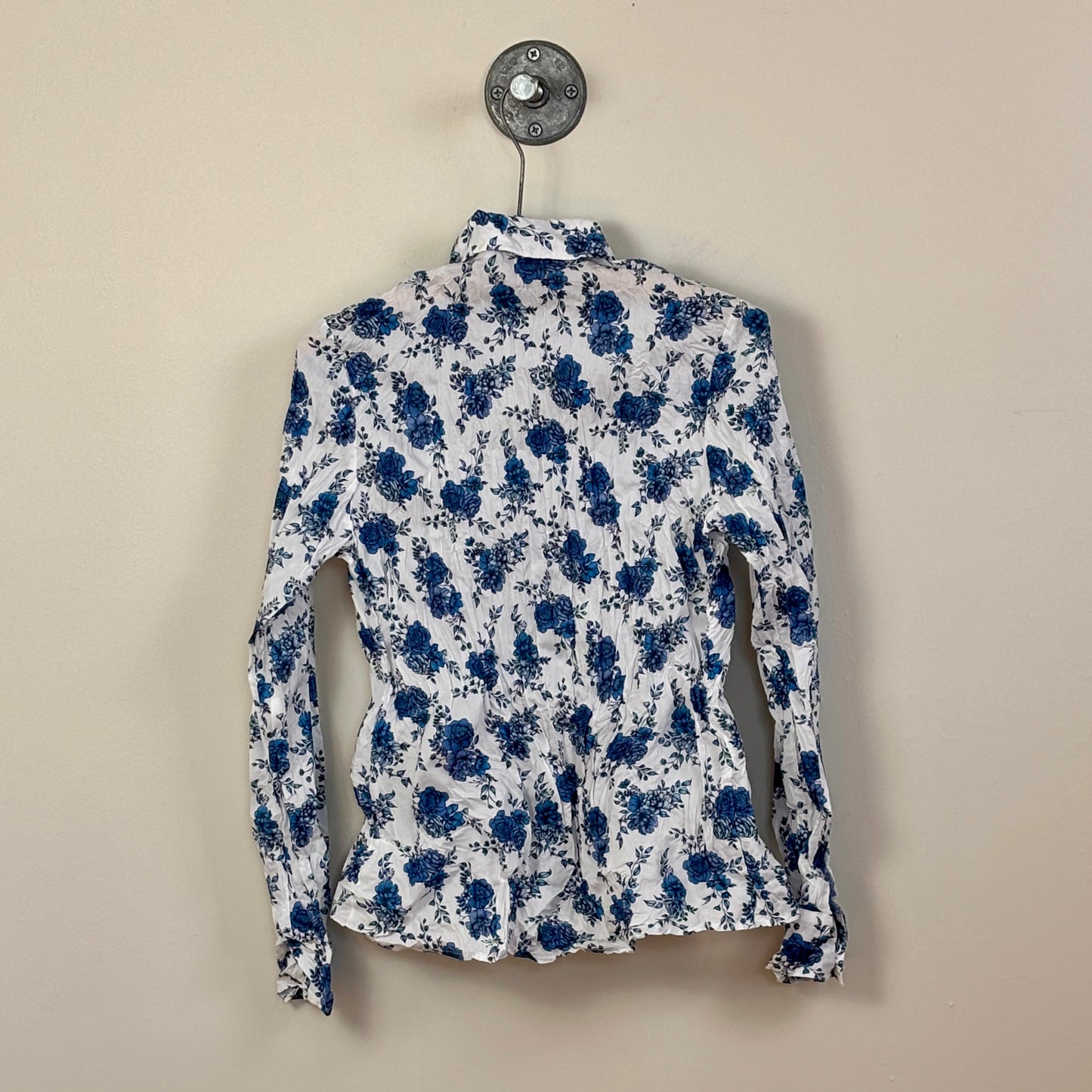 Miki Thumb  ~  Liberty Print Classic Shirt - Inked Navy