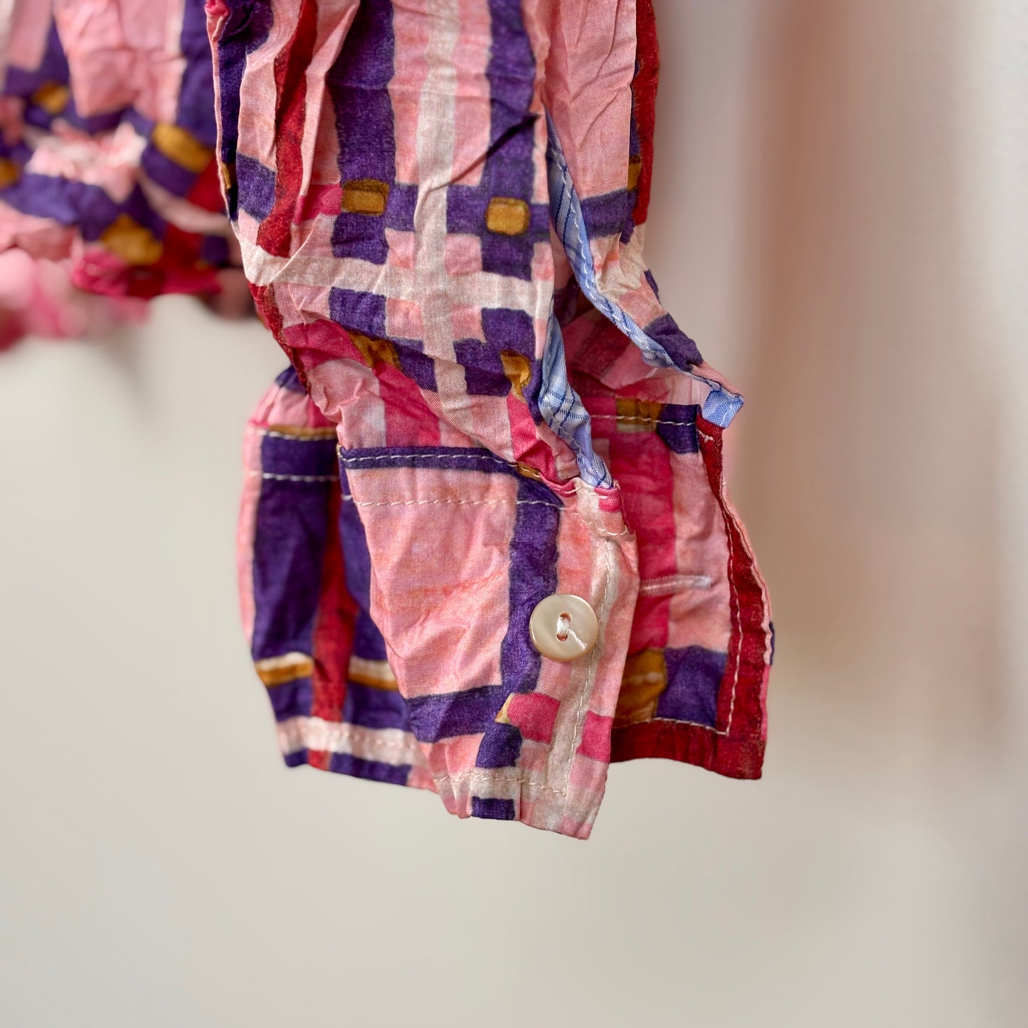 Miki Thumb  ~  Liberty Print Classic Shirt - Florie Pink