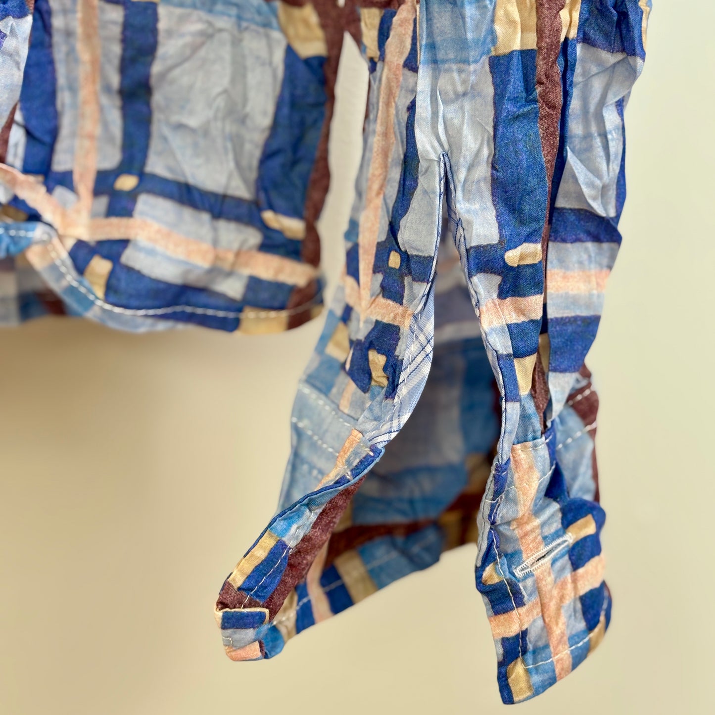 Miki Thumb  ~  Liberty Print Classic Shirt - Florie Azure