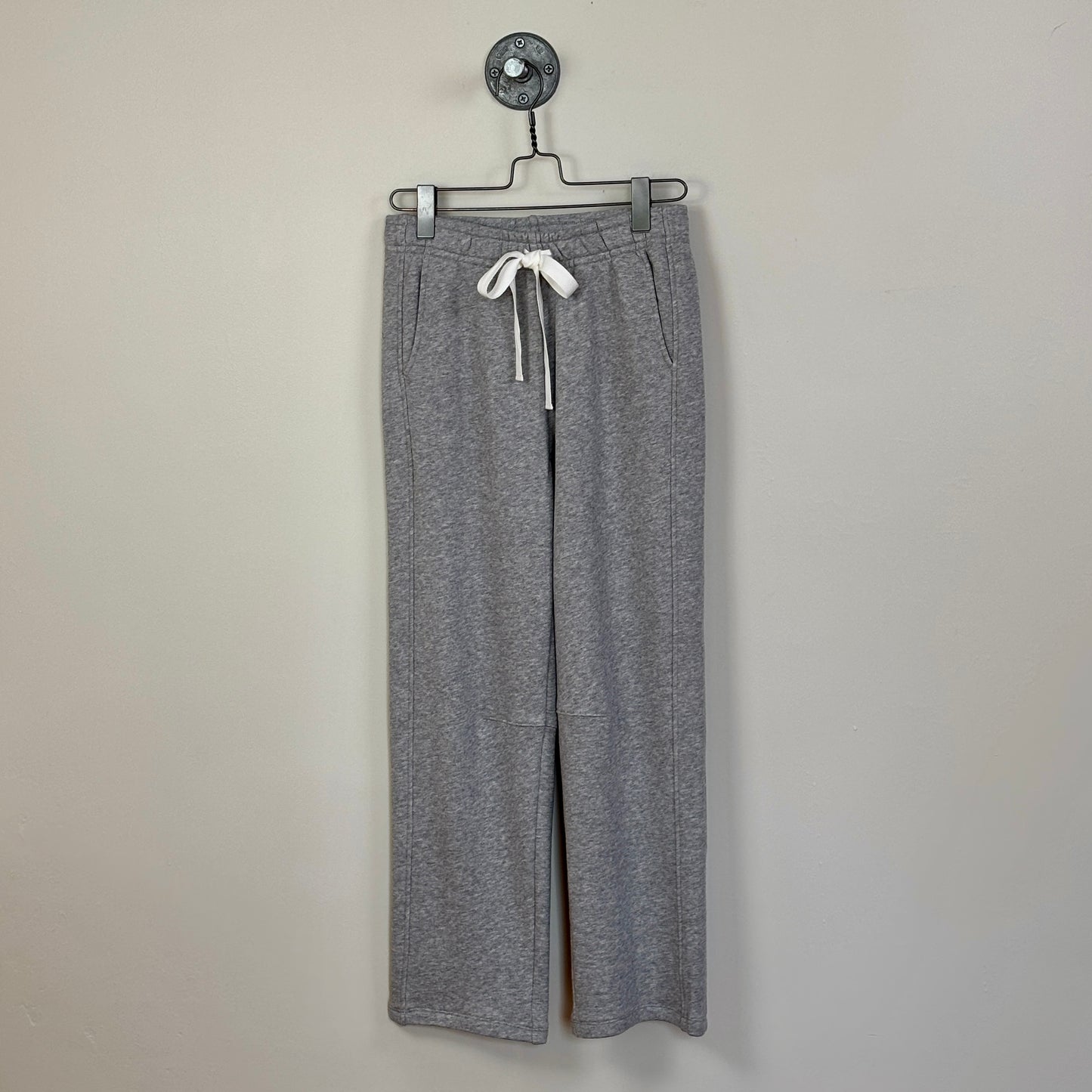 Lilla P. ~  Side Panel Terry Pant - Heather Gray