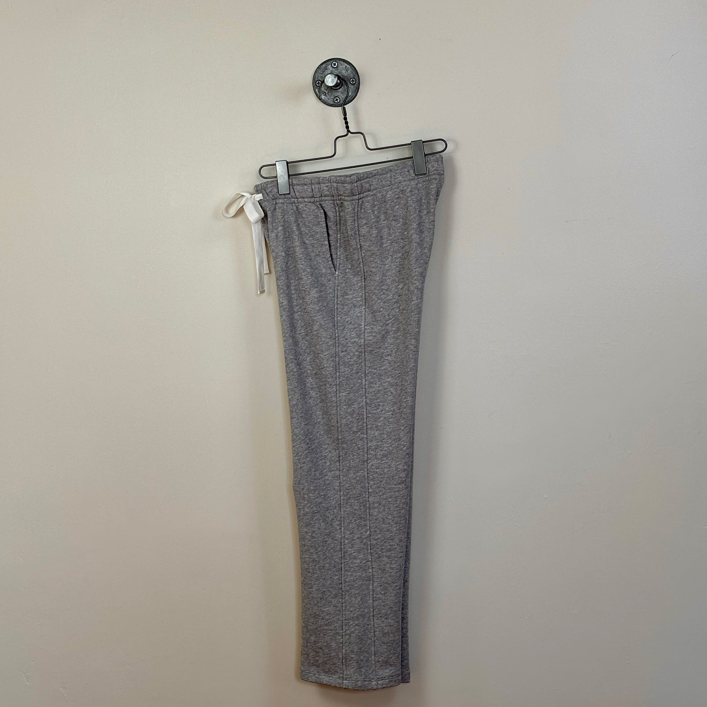 Lilla P. ~  Side Panel Terry Pant - Heather Gray