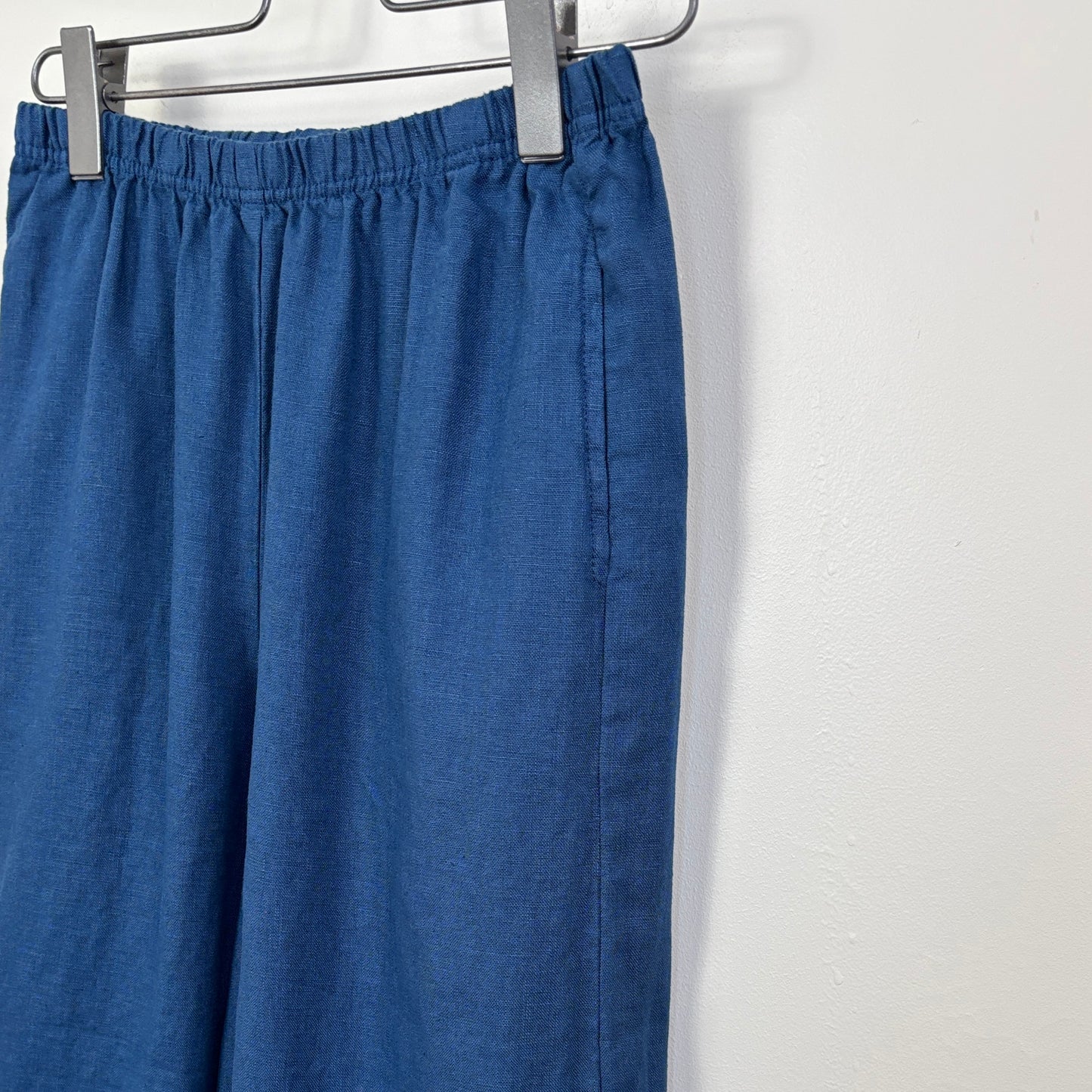 Cut Loose  ~  Solid Linen Lantern Pant - Naval