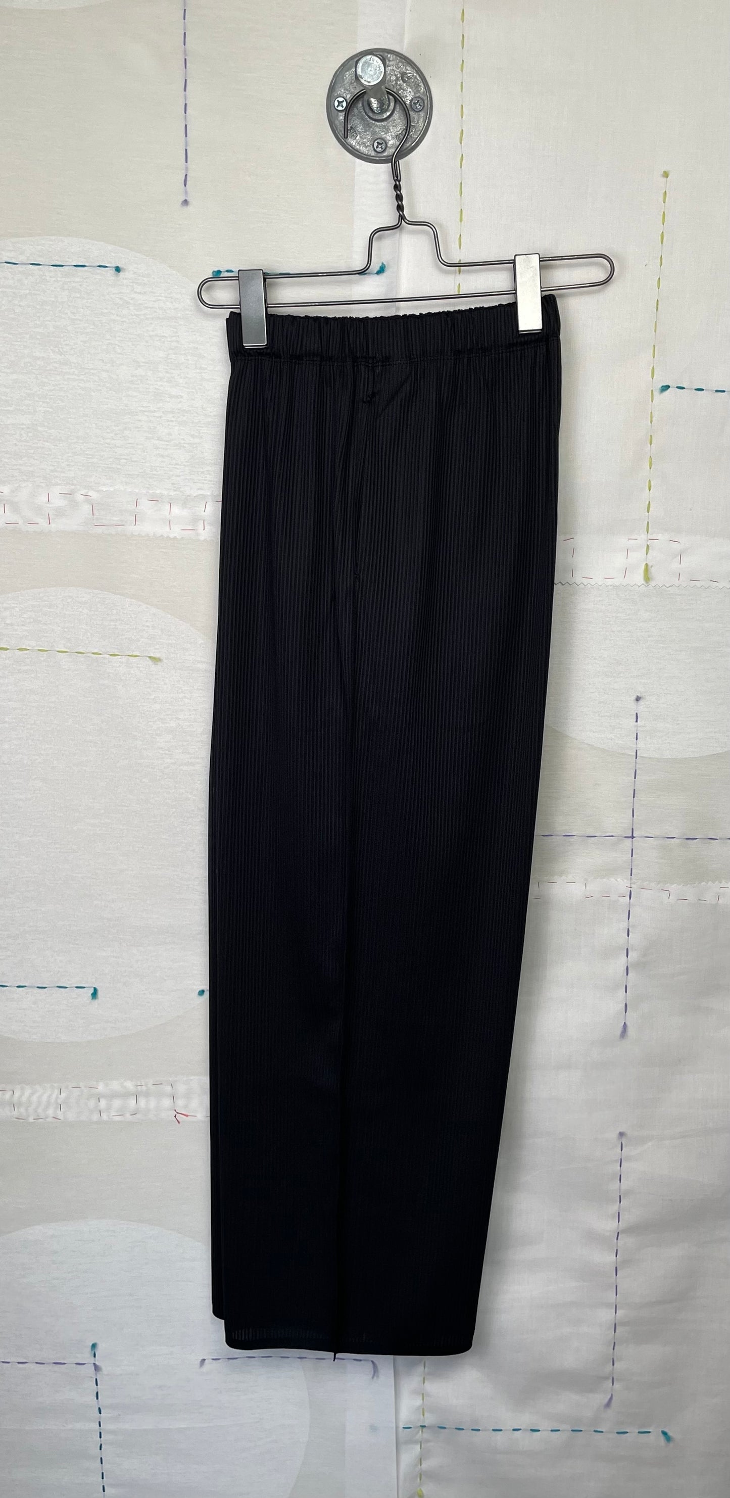 Pleats Please Issey Miyake  ~  A-Poc Form Pants - Black