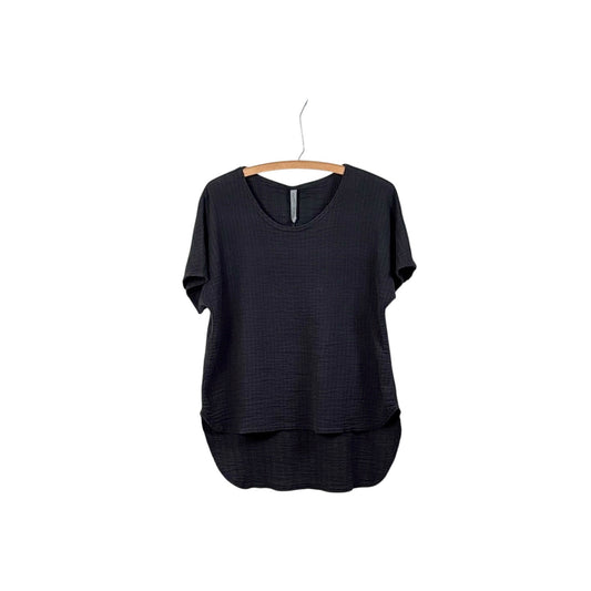 Cynthia Ashby  ~  Elliot Top - Black