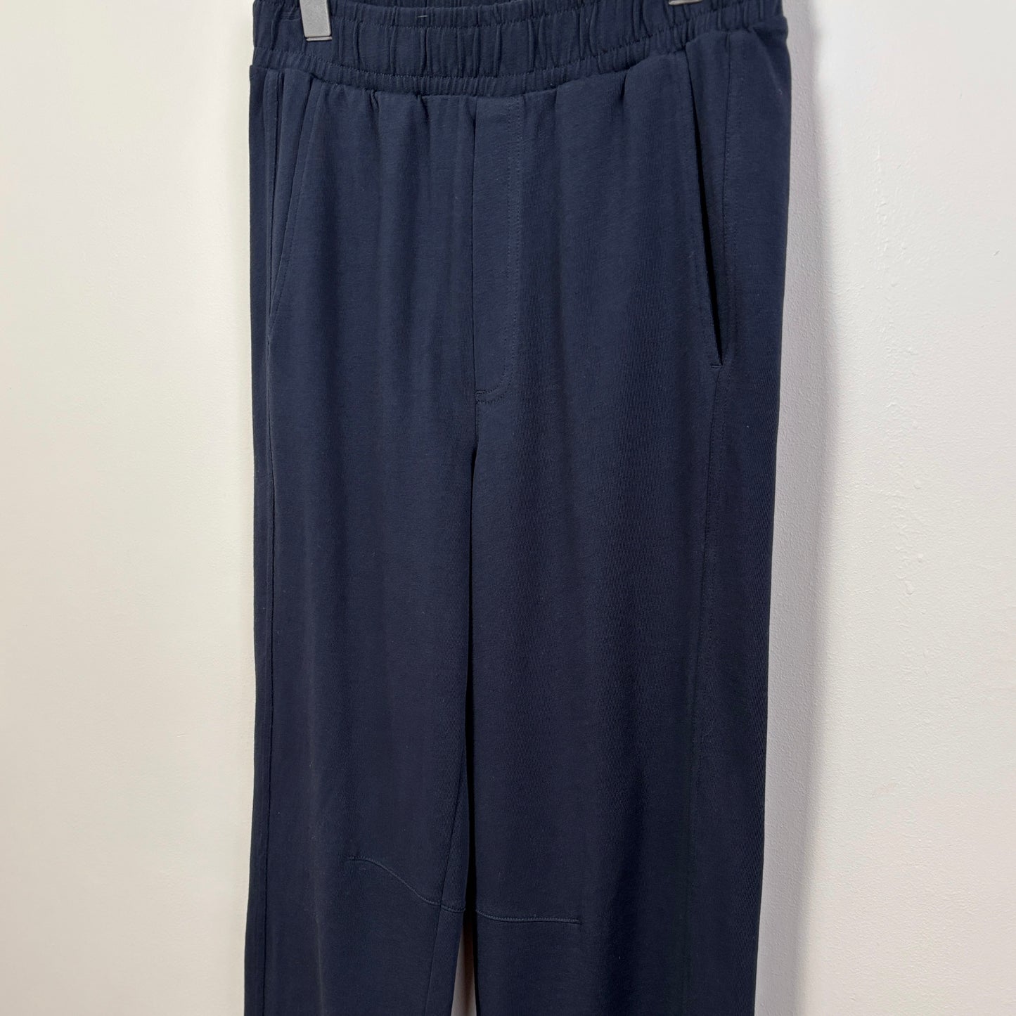 Lilla P. ~  Side Panel Straight Leg Pant - Navy
