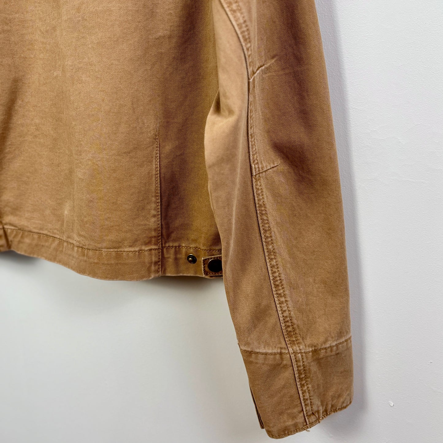 Lilla P. ~  Twill Utility Jacket - Buckwheat