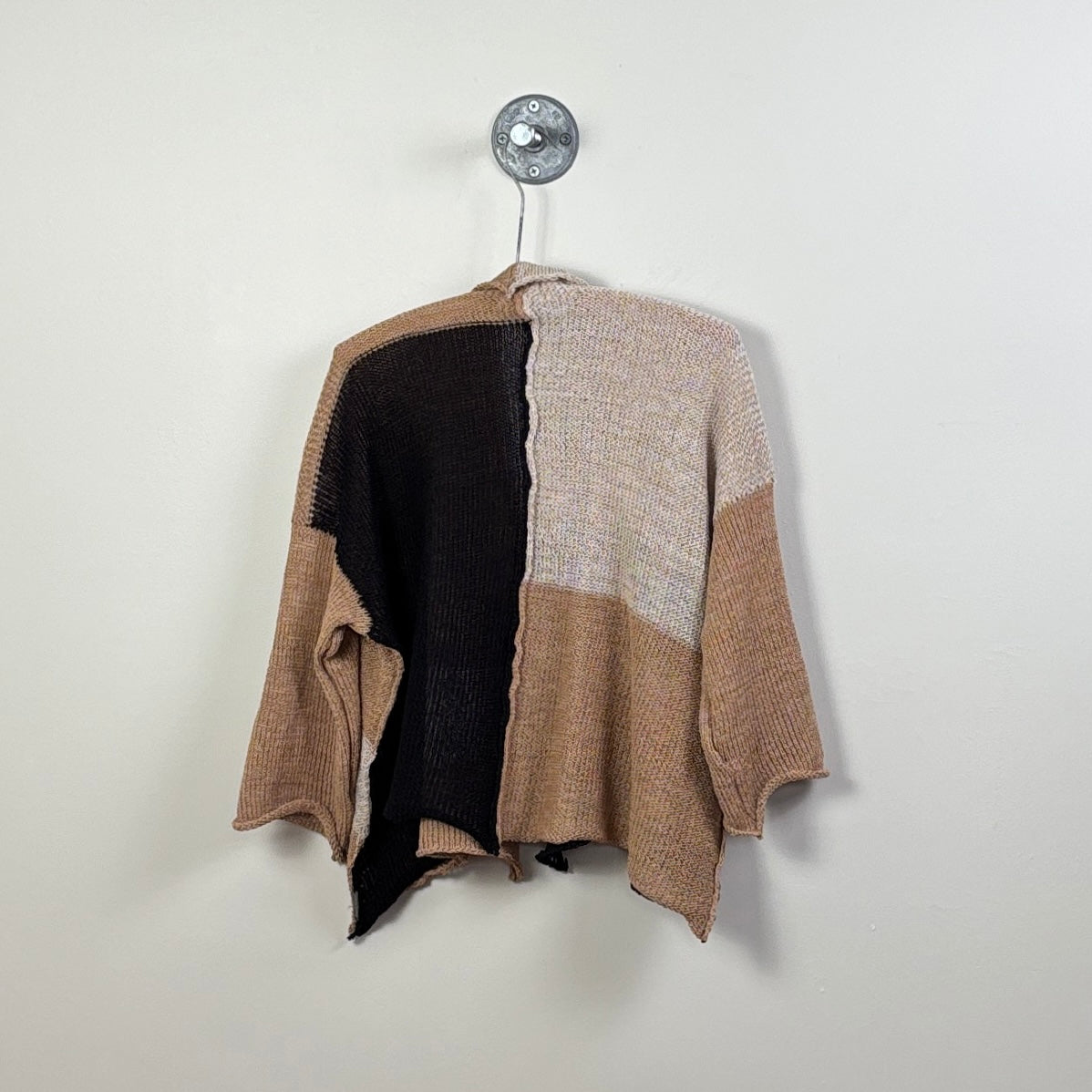 Paper Temples  ~  Addon Cardigan - Black/Camel/Almond