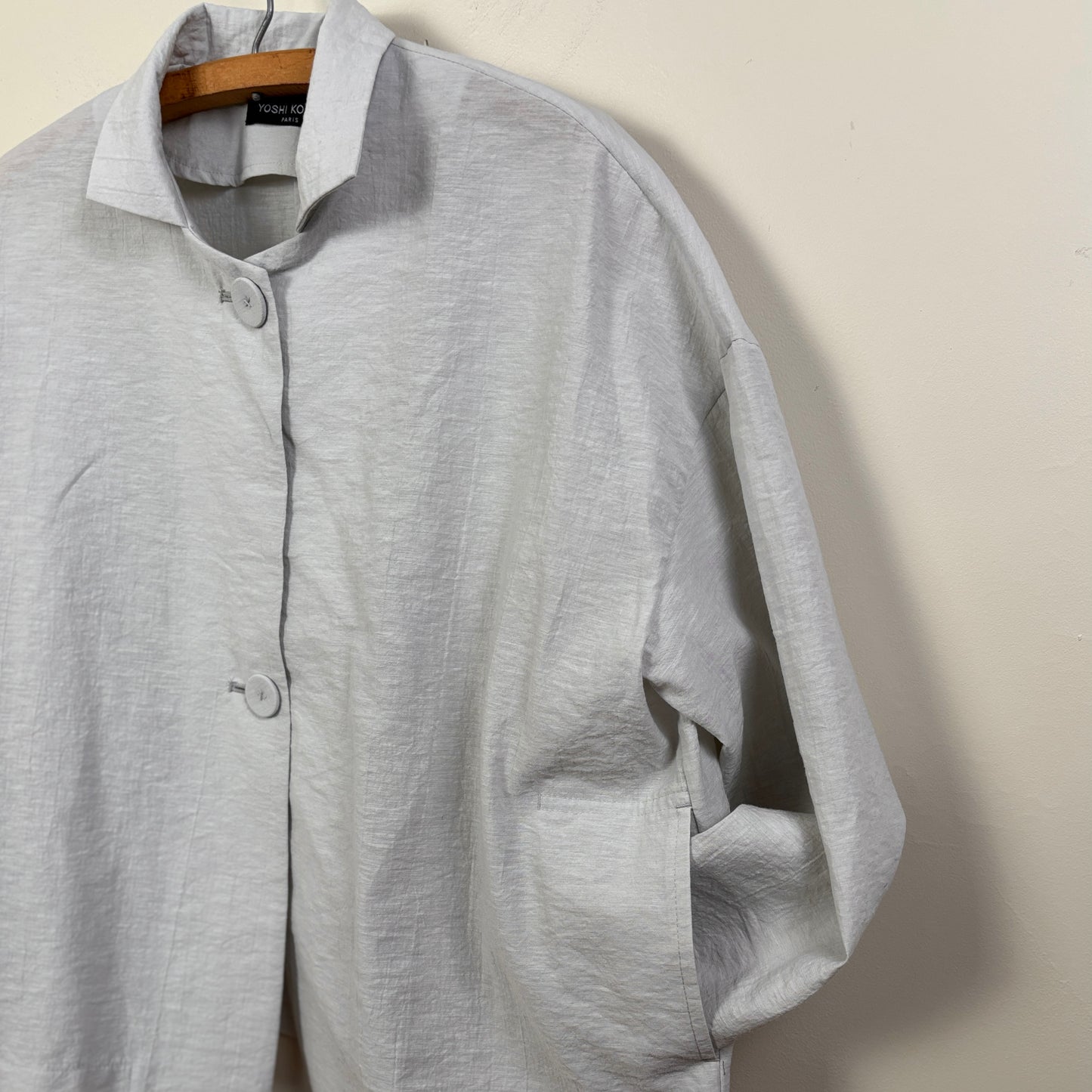 Yoshi Kondo  ~  Angel-Uni Jacket - Light Grey