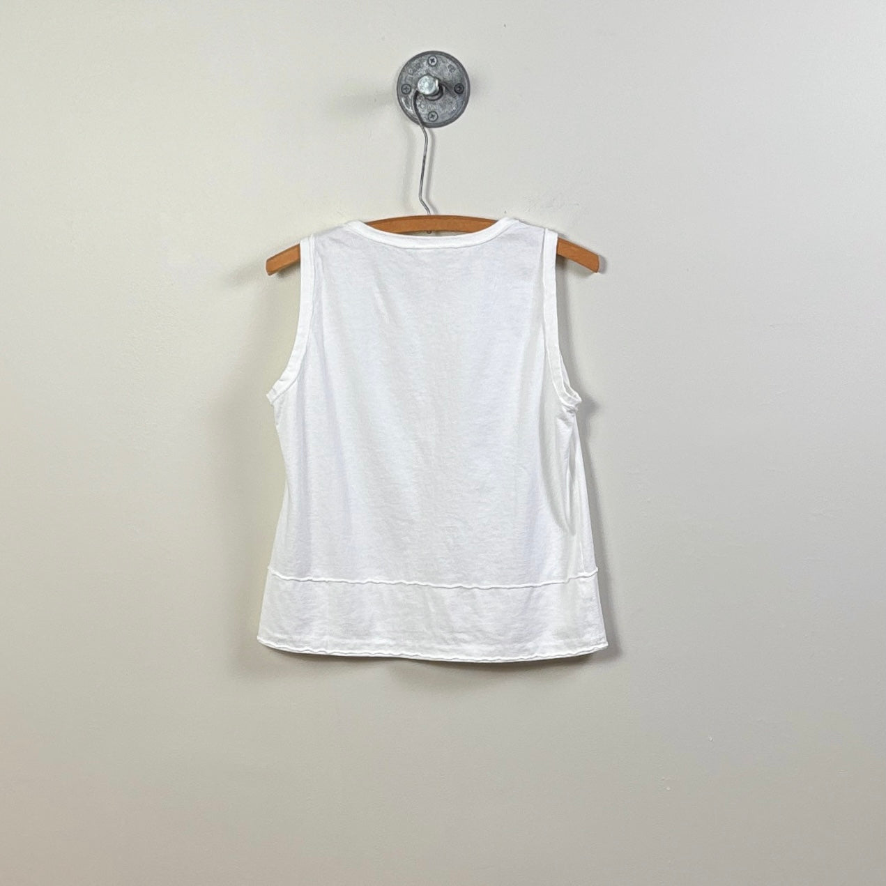 MJW  ~  Sleeveless Top - White