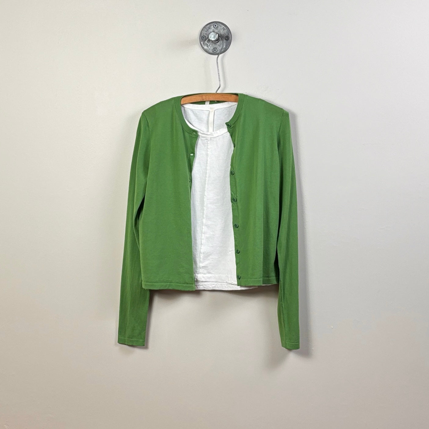 MJW  ~  Cardigan - Leaf