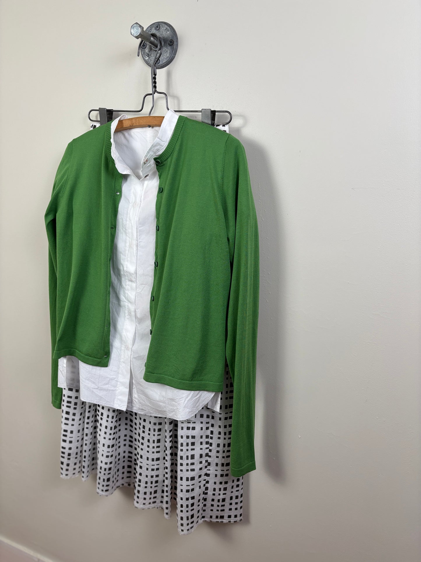 MJW  ~  Cardigan - Leaf