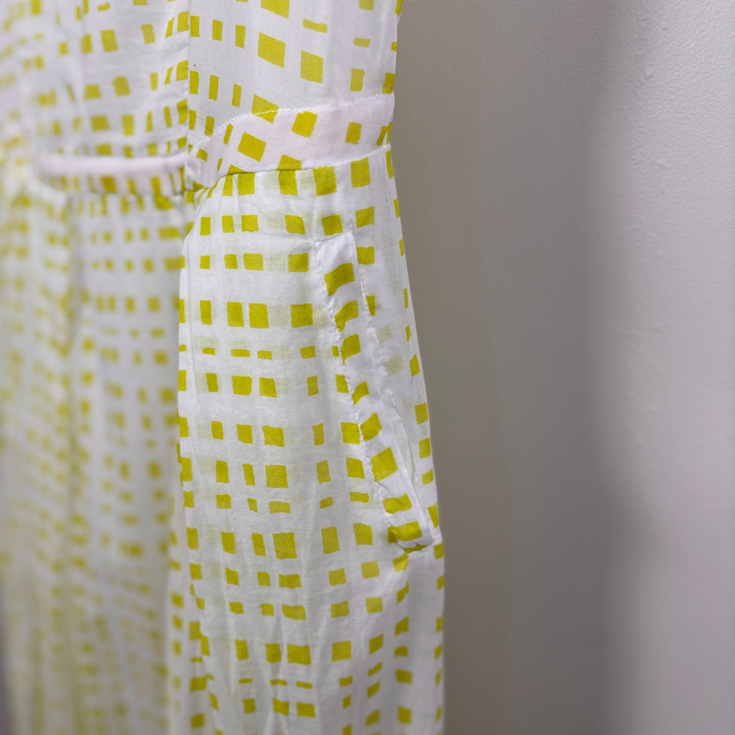 H+ Hannoh Wessel  ~  Dress Diya - Lime Check