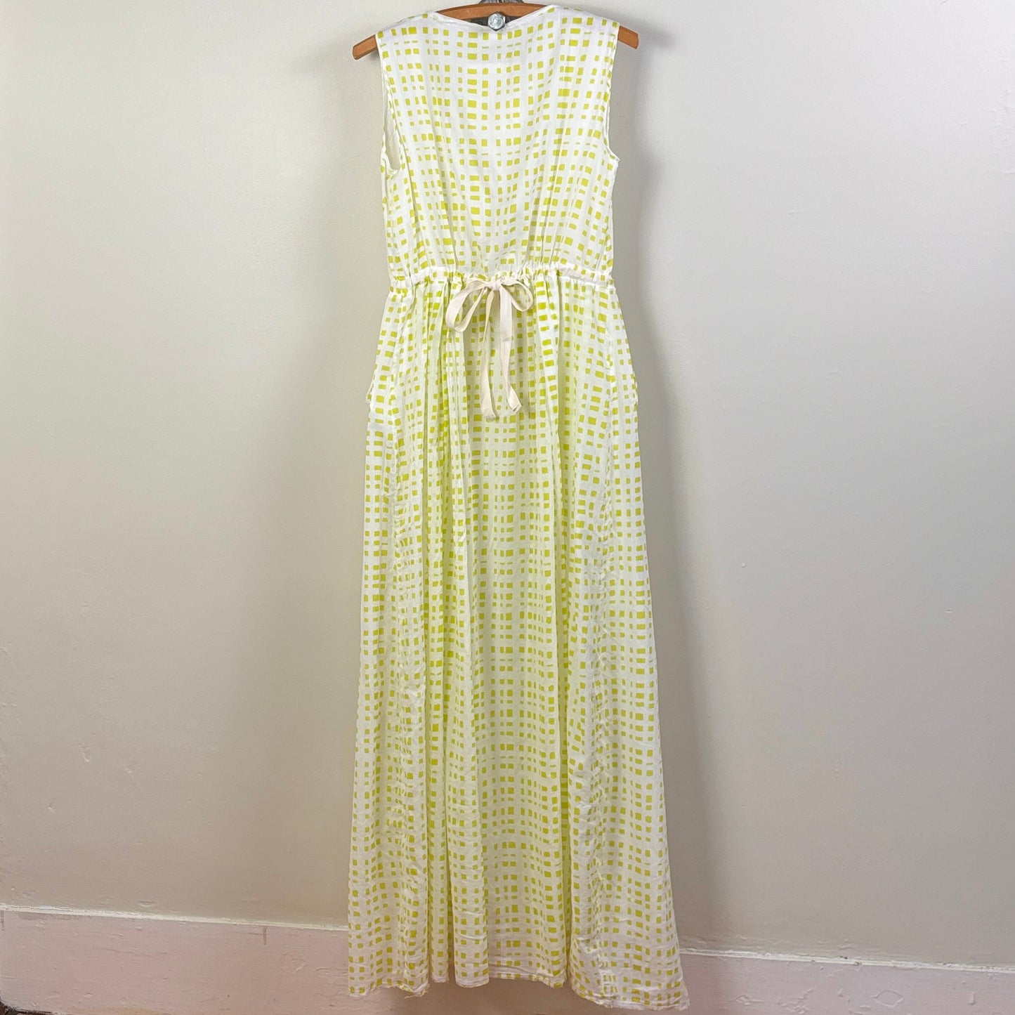 H+ Hannoh Wessel  ~  Dress Diya - Lime Check